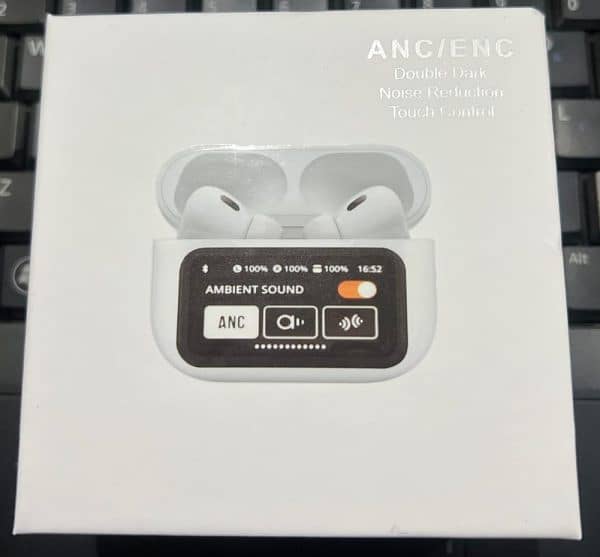 Air A9 Pro Digital Display Case Airpods / Anc/enc Touch Screen Wirele 3