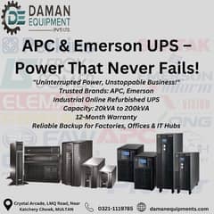 Online UPS NXR 150 KVA EMERSON