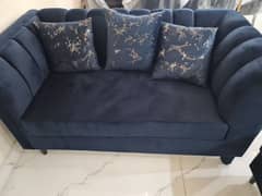 Two seater Sofa with cushions Available for Sale