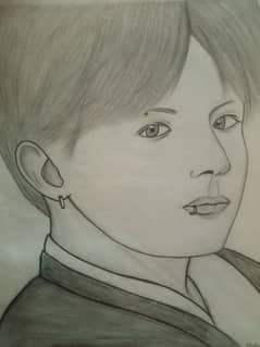 bts Jungkook sketch