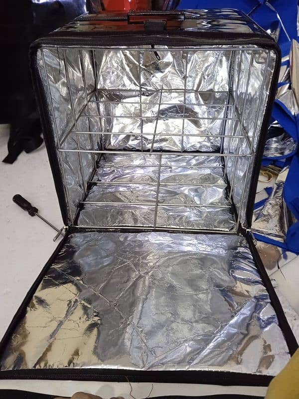 Food Bags, isolated Hot Bags, Pizza delivery Bag, delivery box 7