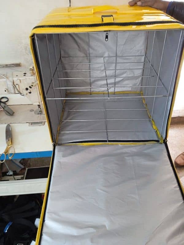 Food Bags, isolated Hot Bags, Pizza delivery Bag, delivery box 8