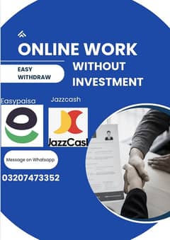 Without any fee online work