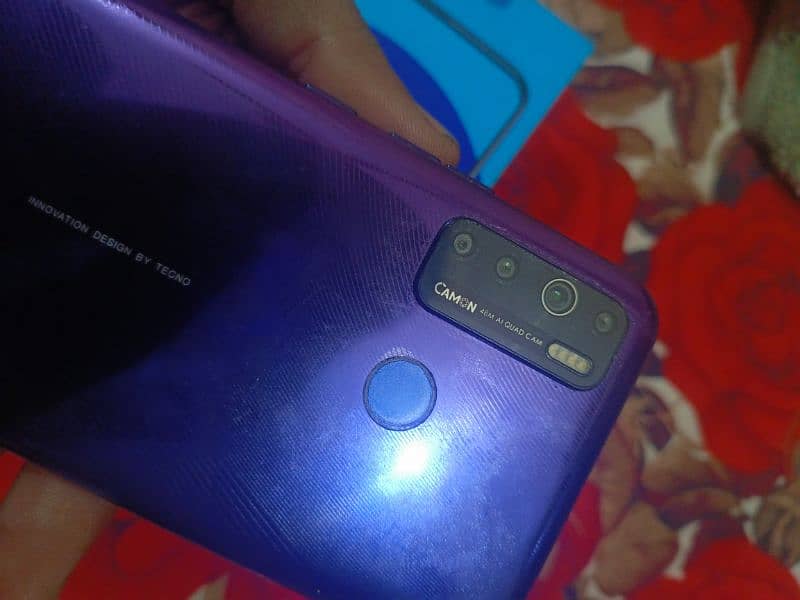 Tecno camon 15 4/64 Good condition with charger 4