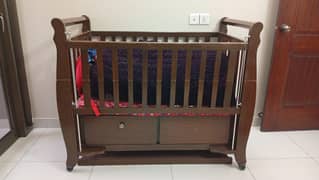 Wooden cot