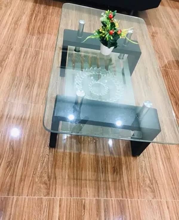 Centre Table with Glass Top 0