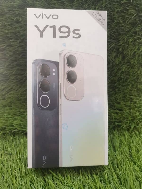 vivo y19s 6GB 128 just box open 0