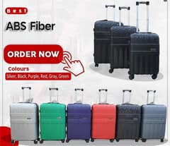 Luggage Bag | Travel Suitcase | Rolling Trolley Bag | Hard Shell | E-9