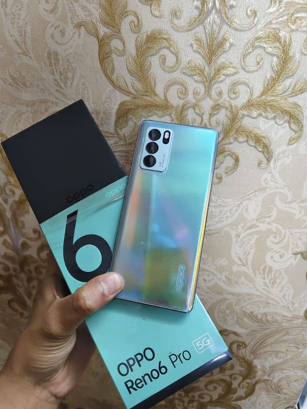 Oppo Reno 6 pro 5g Official PTA With Complete Box 0