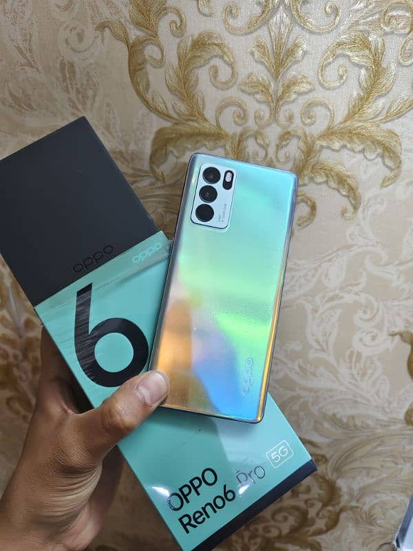 Oppo Reno 6 pro 5g Official PTA With Complete Box 3