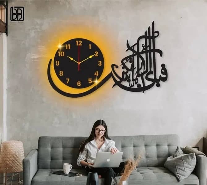 ramzan home decoration clock 1