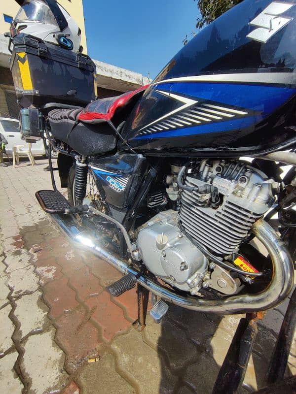 Suzuki GS 150 for sale fully equipped with all tourig stuff 1