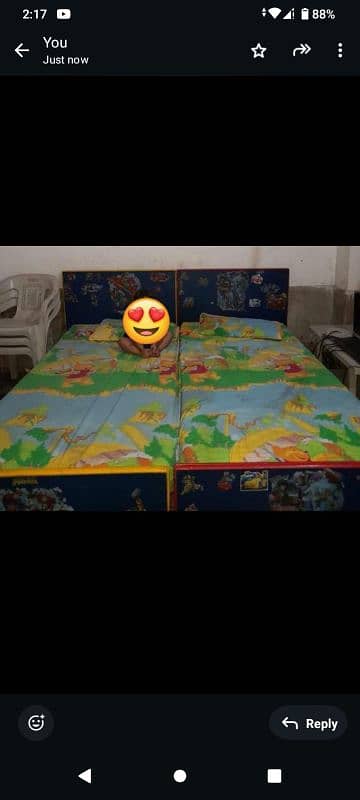 kids bed 1