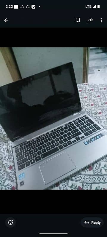 Toshiba core I 5 3rd generation 4 ram 750 rom 1