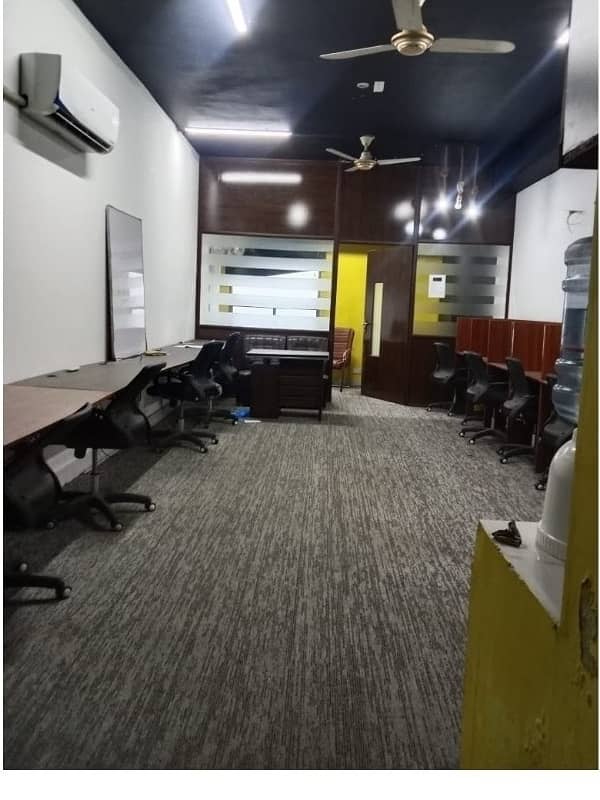 Fully Furnished Area 600 Square Feet Brand New Corporation Office Available For Rent In Gulberg 3 Lahore 1