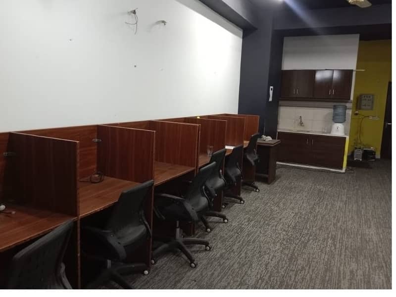 Fully Furnished Area 600 Square Feet Brand New Corporation Office Available For Rent In Gulberg 3 Lahore 3