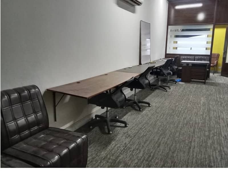 Fully Furnished Area 600 Square Feet Brand New Corporation Office Available For Rent In Gulberg 3 Lahore 8