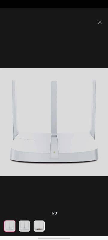 MERCUSYS WIFI ROUTER 300 MBPS 0