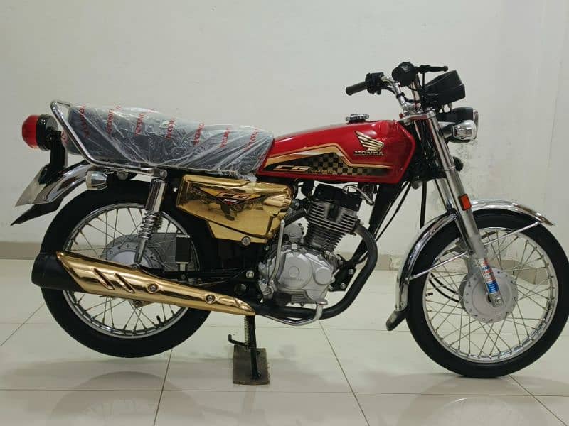 HONDA CG-125 GOLD-EDITION MODEL 2024 2