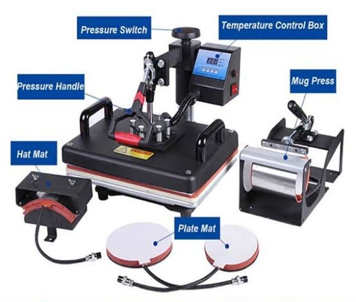 Heatpress machine 5 in 1 Sublimation Printer 1