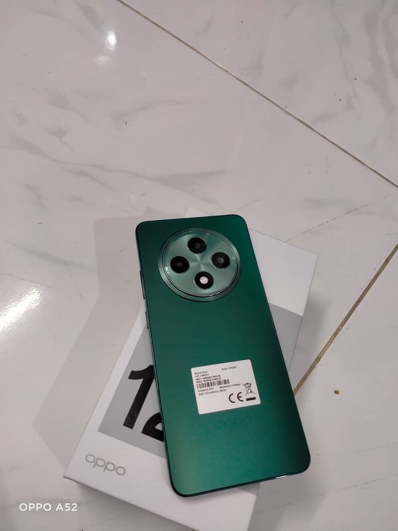 OPPO Reno 12F 8/256 10/10 condition urgent sale 5