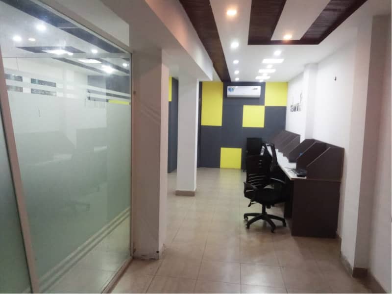 Area 750 Square Feet Brand New Corporation Office Available For Rent In Main Boulevard Road Gulberg 3 Lahore 3