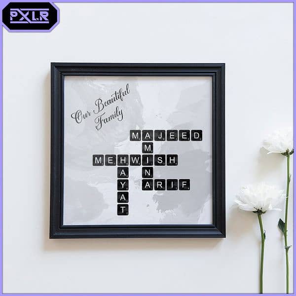 Scrabble Frame Designs 0