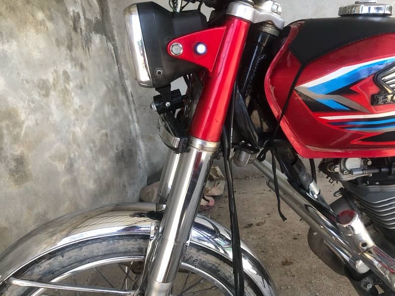 Honda CG 125 2016  Fuel average 49 km 2