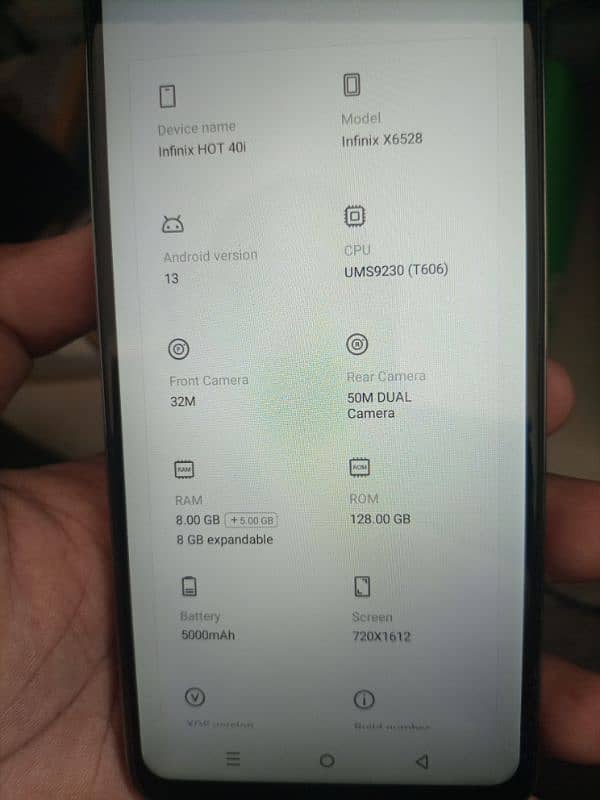 infinix hot40i ha PTA approved 1