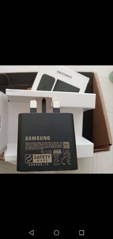 samsung 25 watt fast original Vietnam adapter 1