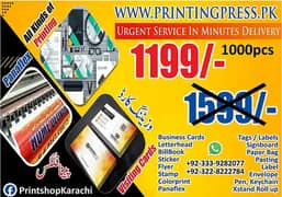 Urgent Panaflex, Business cards Printing Brouchers colorprint stickers