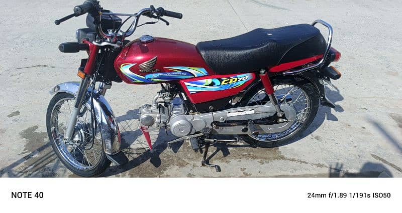 HONDA CD 70 Applied for Registeration in Lahore 5