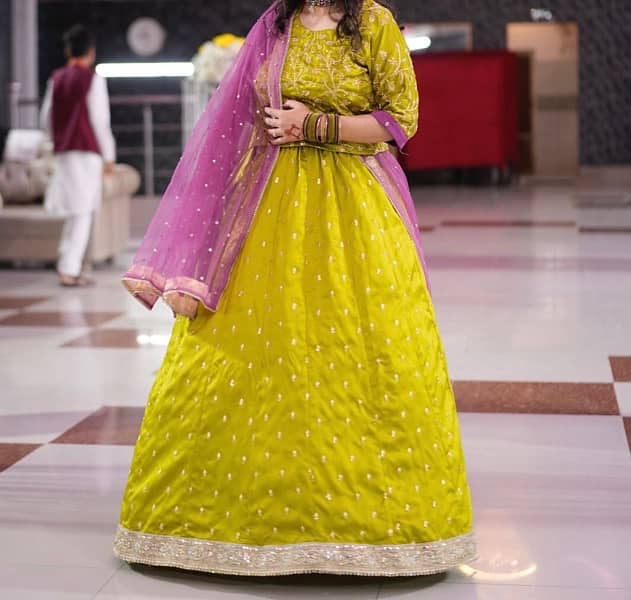 lehnga choli with potli 0