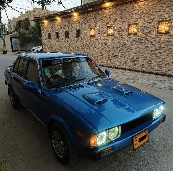 Dr (R) Army Officer's Used Almost Original Toyota Corolla DX 1980 LE 0