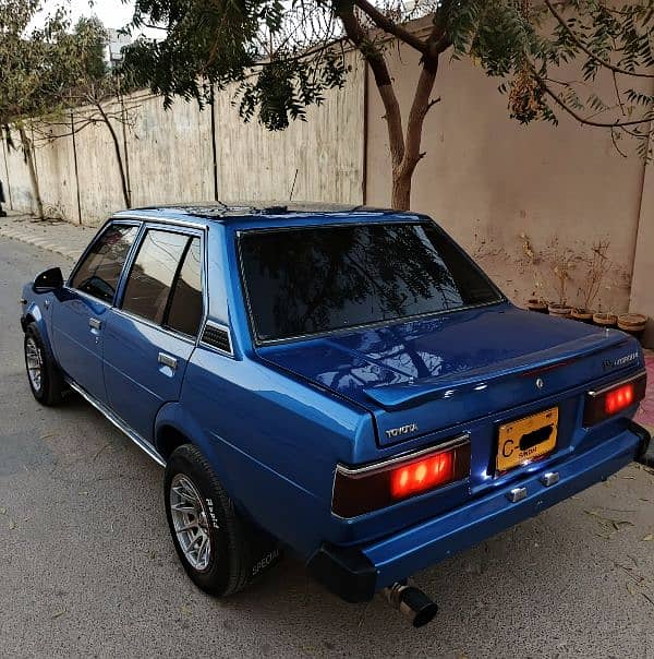 Dr (R) Army Officer's Used Almost Original Toyota Corolla DX 1980 LE 3