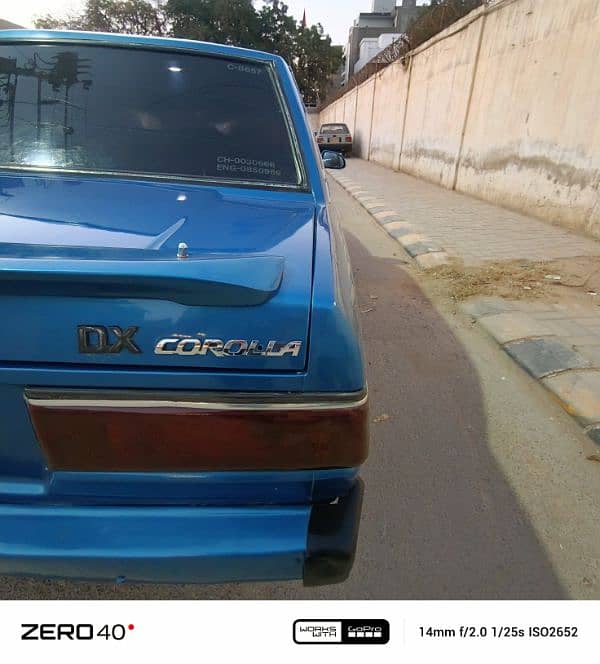 Dr (R) Army Officer's Used Almost Original Toyota Corolla DX 1980 LE 18