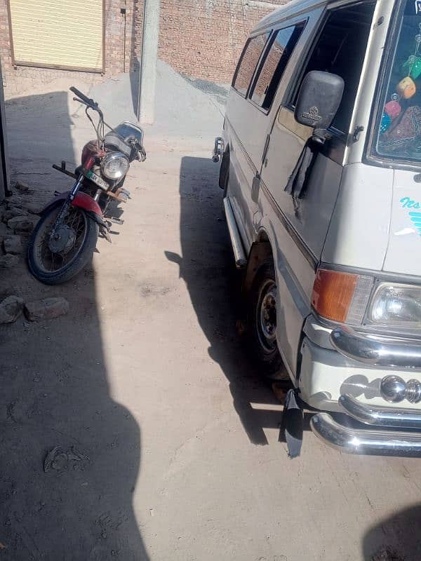 khurnwala faisalabad Mazda van good condition 5