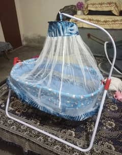 Baby Swing with mosquito net