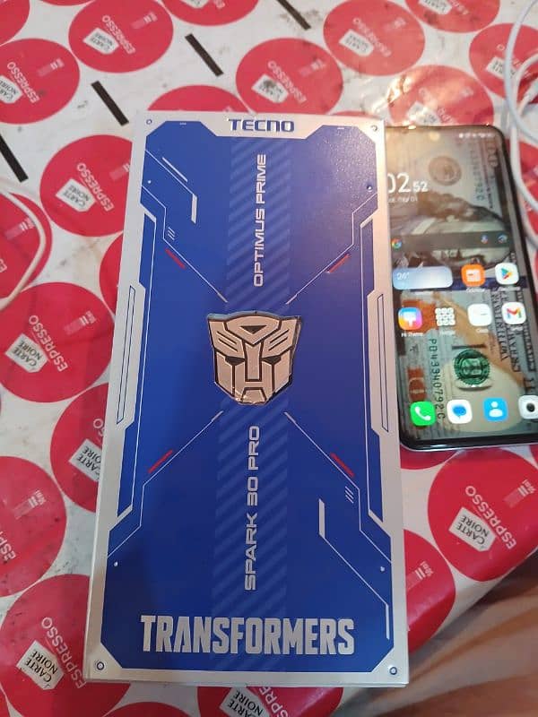 techno spark 30 pro transformers limited edition 1