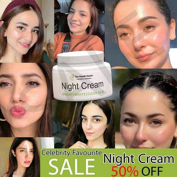 The most favourite whitening and night cream of the celebrities 3