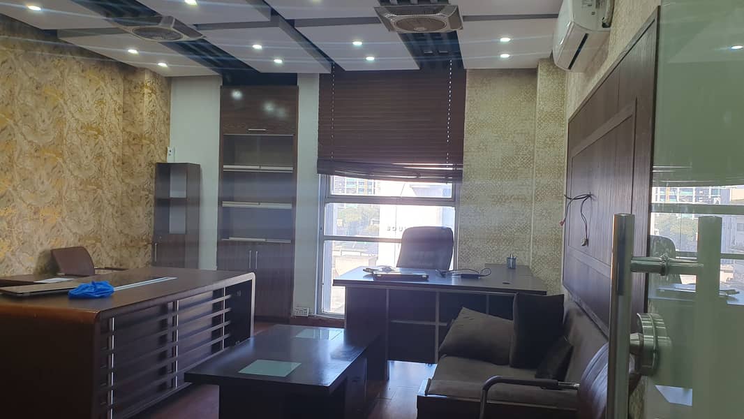 Fully furnish office Area 800 Square Feet Office Available For Rent Real Pictures In Main Boulevard Road Gulberg 3 Lahore 3