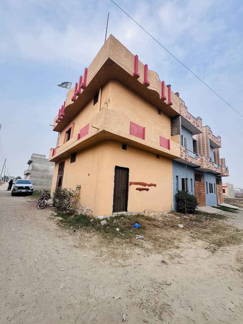 3 Marla Single Story Houses Available On 3 Years Easy Instalment Possession On 50 Percent Al Janat Home Kahna 5 Number Stop 11