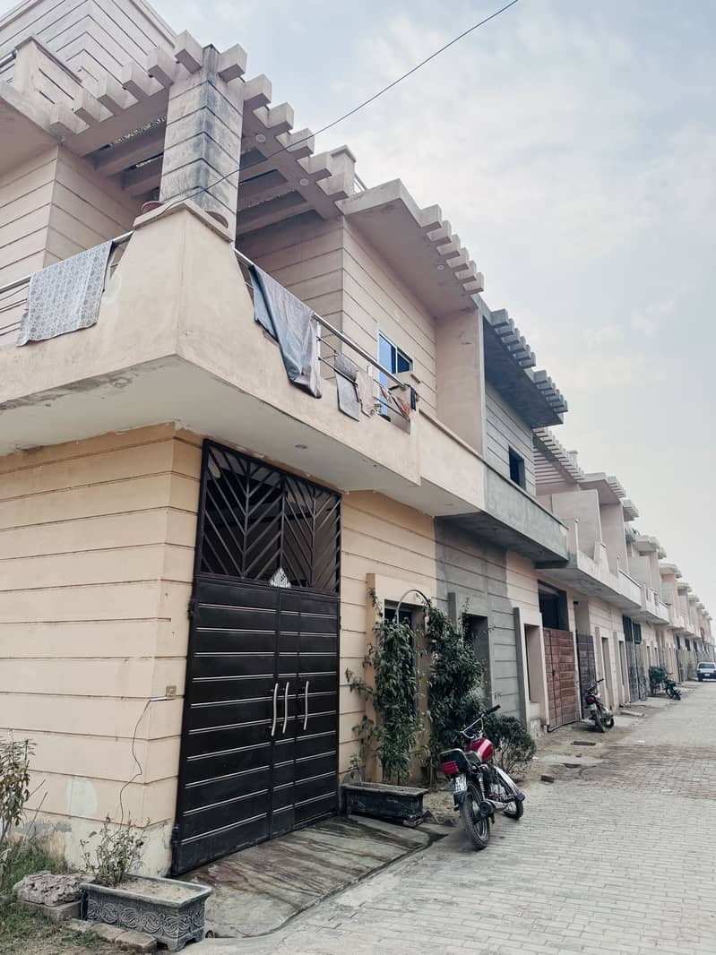 3 Marla Single Story Houses Available On 3 Years Easy Instalment Possession On 50 Percent Al Janat Home Kahna 5 Number Stop 15