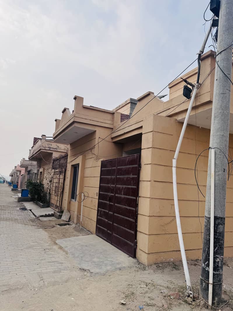 3 Marla Single Story Houses Available On 3 Years Easy Instalment Possession On 50 Percent Al Janat Home Kahna 5 Number Stop 28