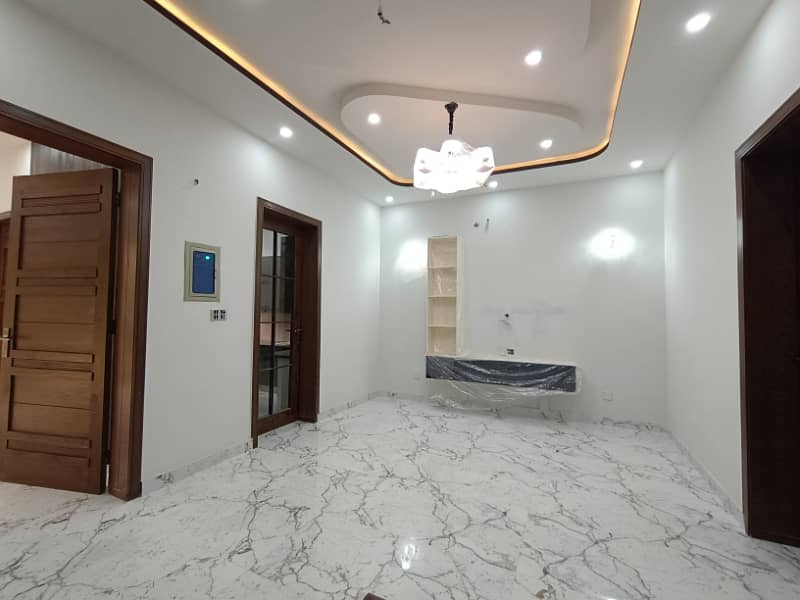 5 Marla House For SALE In Johar Town Very Beautiful Luxury Brand New Modern Design Front Elevation Super Hot Location Waliking Distance to Emporium Mall or Lahore Expo Center 19