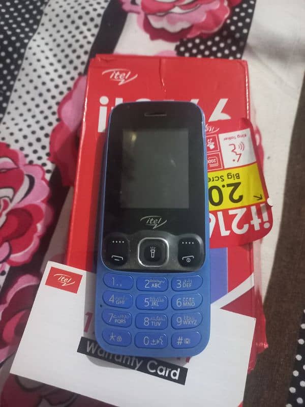 ITEL it2166 with box 2