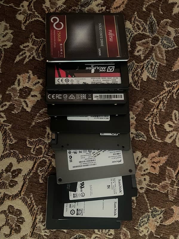 512gb & 256gb SSD 0