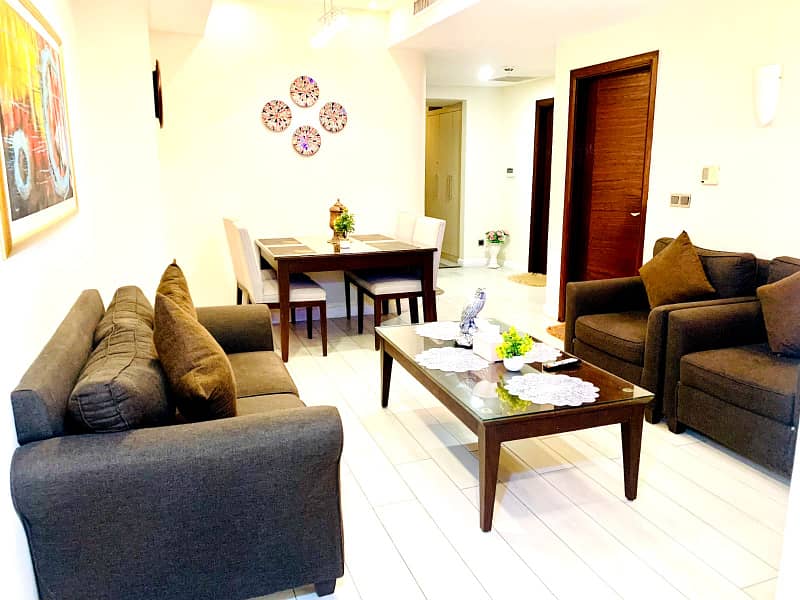 Luxury Furnished 1 Bedroom flat For Perday or Perweek in Islamabad 13