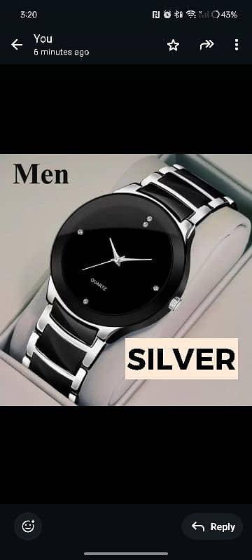 Men's Quartz Chain Strap Watch, 1 pc water resistant with fold clasp 2