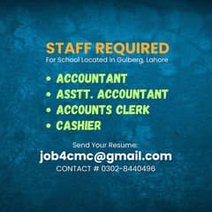 ACCOUNTANT REQUIRED